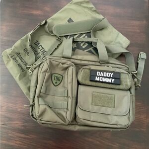 TBG NWOT -Tactical Baby Gear Deuce 2.0 Diaper Bag in Ranger Green